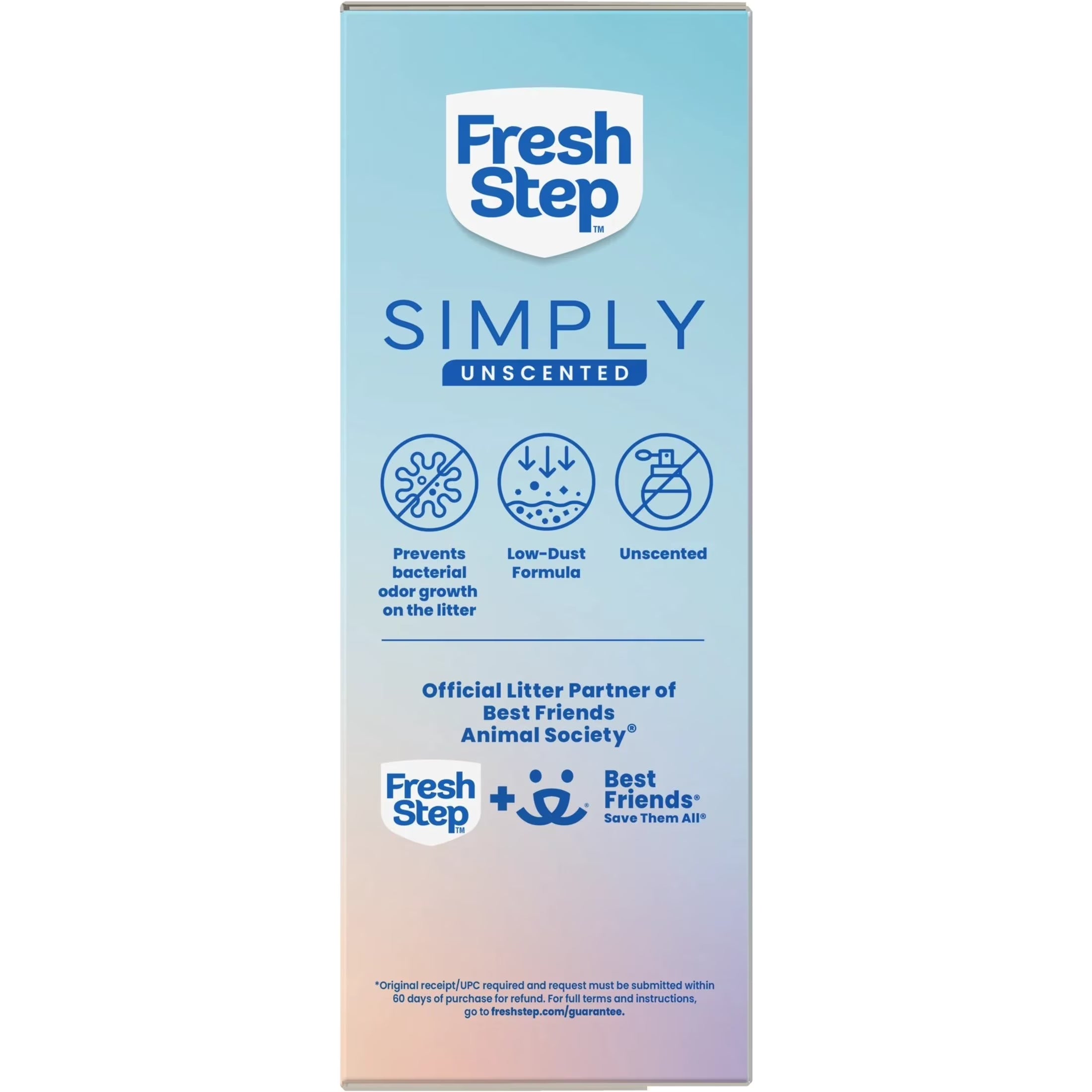 Say goodbye to odors with our Simply Unscented Clumping Cat Litter – 14 lbs of pure feline comfort! 🐾✨