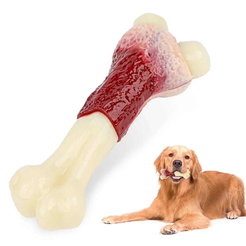 Unleash the Fun! 🐾 Durable Beef Flavor Chew Toys for Aggressive Large Breed Chewers! 🐶✨