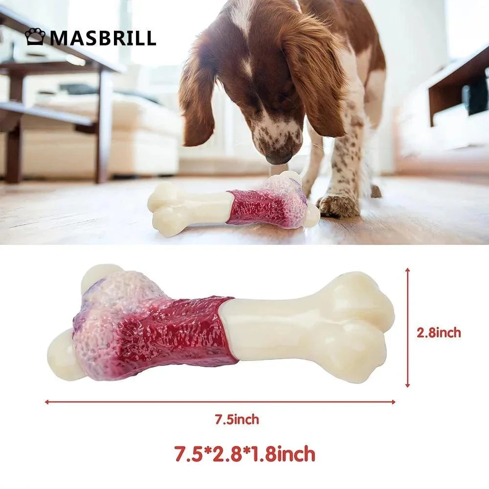 Unleash the Fun! 🐾 Durable Beef Flavor Chew Toys for Aggressive Large Breed Chewers! 🐶✨