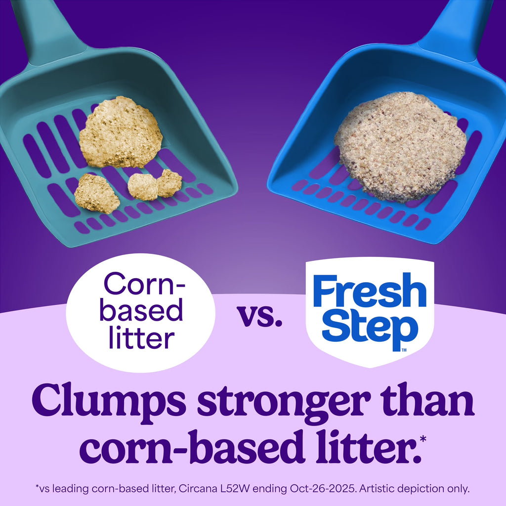 Say goodbye to odors with our Simply Unscented Clumping Cat Litter – 14 lbs of pure feline comfort! 🐾✨