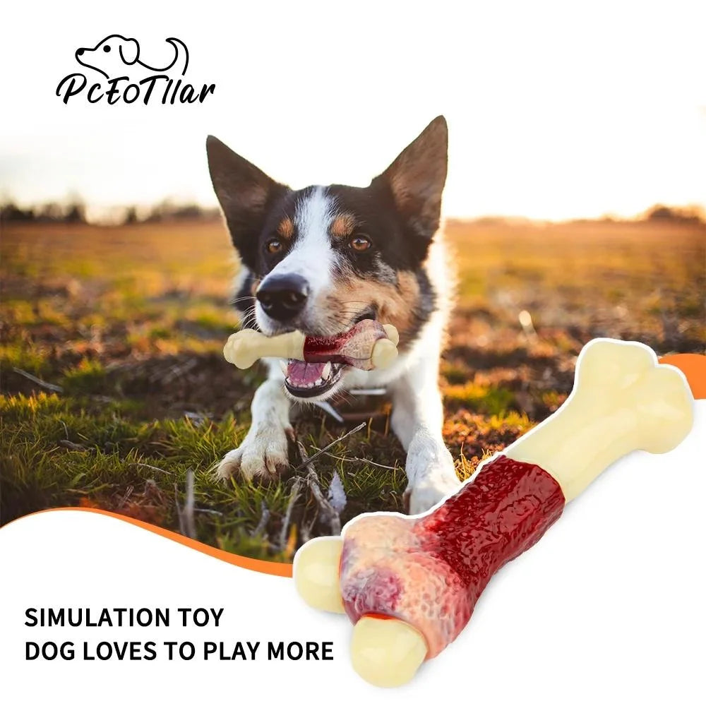 Unleash the Fun! 🐾 Durable Beef Flavor Chew Toys for Aggressive Large Breed Chewers! 🐶✨